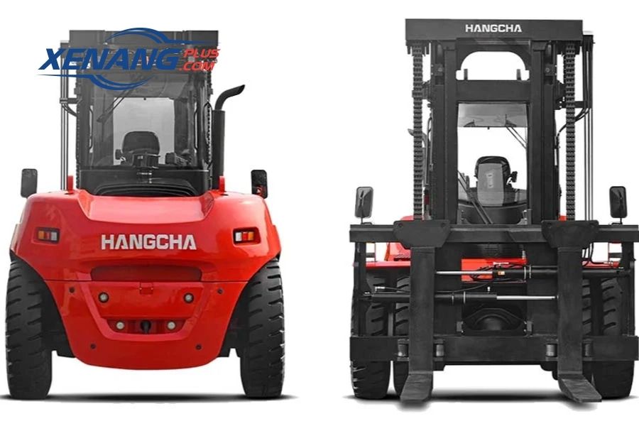 Khung xe nâng dầu 25 tấn sử dụng thép hợp kim dày 32mm
