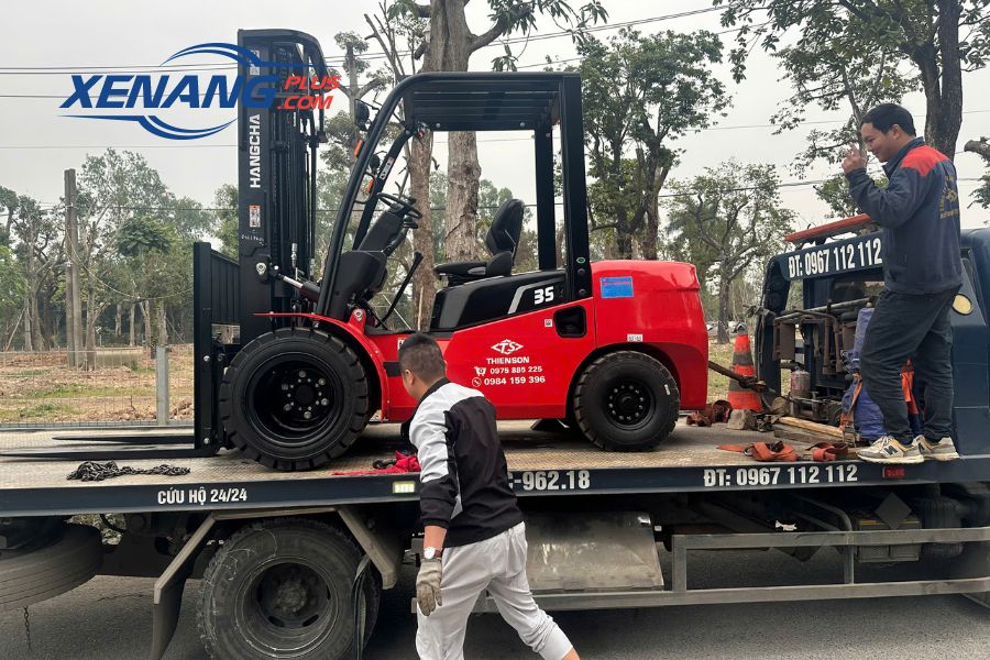 Xe Nâng Plus nhập khẩu chính hãng xe nâng dầu 3.5 tấn Hangcha thừ tập đoàn Hangcha.